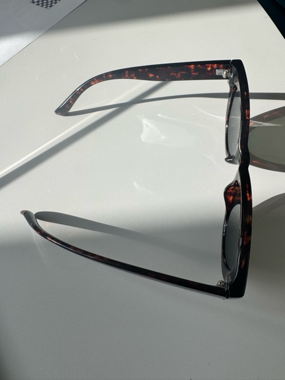 J. Crew Factory Tortoiseshell Rectangular Sunglasses